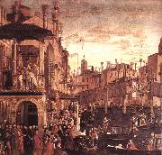 CARPACCIO, Vittore The Healing of the Madman fdg USA oil painting reproduction